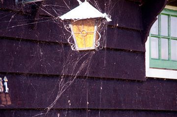 Lamp met spinneweb van Robert Lotman