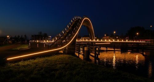 Melkweg bridge at Purmerend, panorama 2:1
