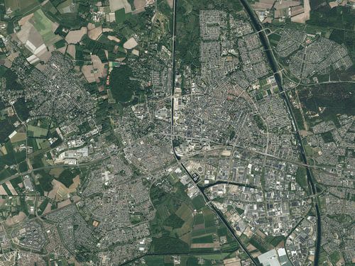 Luchtfoto van Helmond