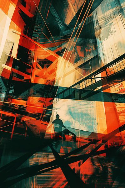 Dans une aciérie | Photographie industrielle abstraite par Frank Daske | Foto & Design