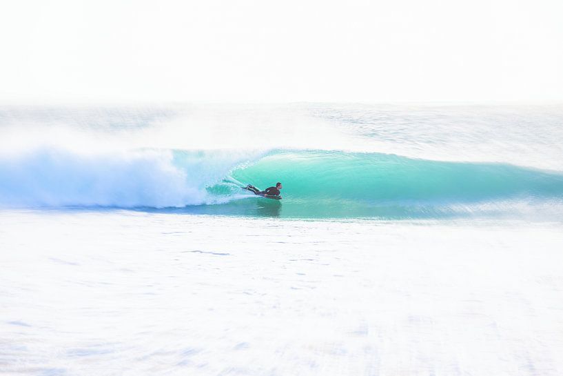 Go with the flow - Bodyboarder van Jacqueline Lemmens