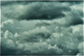 Wolken von Hermann Mock