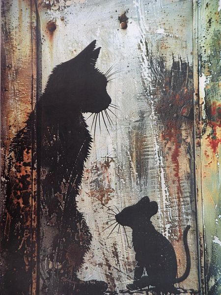 Katz Maus Spiel auf Container von gm_designs