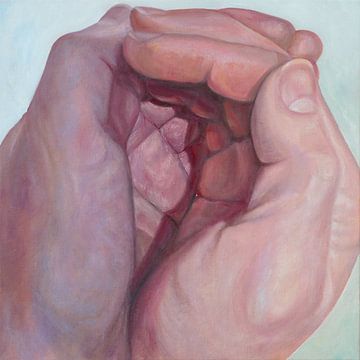 I'll keep you safe - olieverfschilderij van QEIMOY