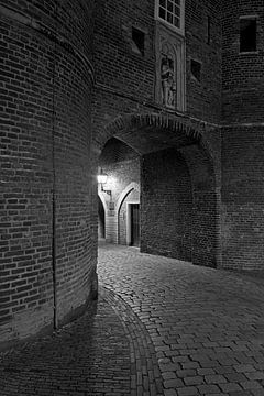 Ingang Oostpoort Delft van Anton de Zeeuw