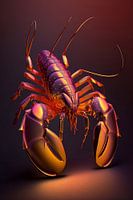 Lobster Luxe - Tough metallic lobster