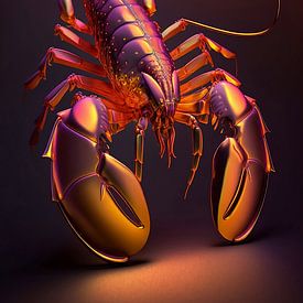 Lobster Luxe - Stoere metallic kreeft