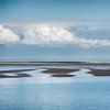 Zandbanken op de Waddenzee van Greetje van Son