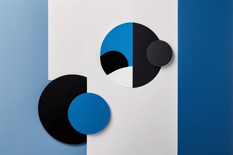 Geometric minimalist art design by Art & Soul Creations