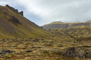 Lava field - Hellnar (IJsland) van Marcel Kerdijk