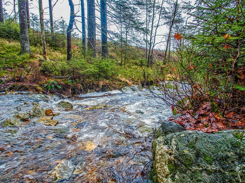 Along The Rocks Flowing Bayehon River by Nature Life Ambience