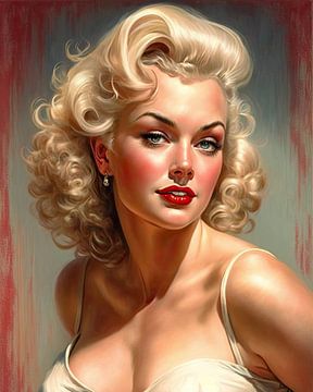 Fesselnde Marilyn: Das Sinnbild weiblichen Charmes von Peter Balan
