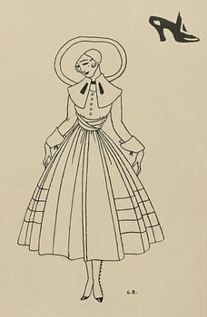 George Barbier - Gazette du Bon Ton, 2e année, No. 8, 9, p. 26. (c. 1913)