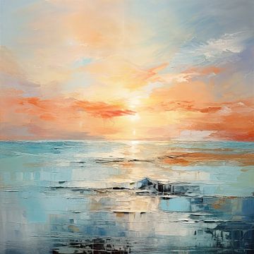 Beach Painting by Wonderful Art