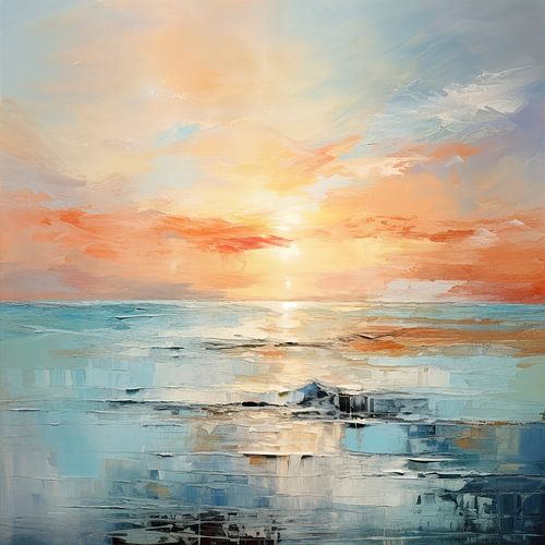 Strand Malerei von Wunderbare Kunst