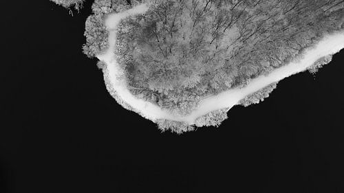Island in snow