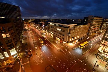 Vredenburg en St. Jacobsstraat in Utrecht van Donker Utrecht