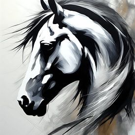 Paard | Kijk vooruit van Art Twist by M