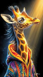 Giraffe Porträt