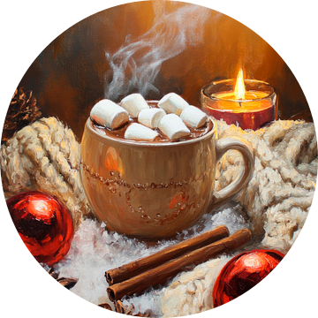 Winter magisch plezier van Poster Art Shop