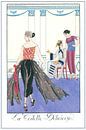 George Barbier - La Toilette Délicieuse van Peter Balan thumbnail