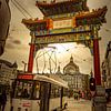 Photography Belgium Architecture - Paifang known as Pagoda Gate in Antwerp Chinatown by Ingo Boelter