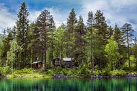 Lake hut