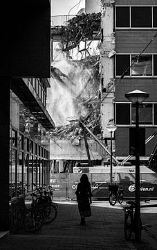 Abbruch - Abriss von Gebäuden ( Amsterdam - Niederlande) von Chihong