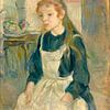 Jong Meisje met een Schort, Berthe Morisot van Liszt Collection
