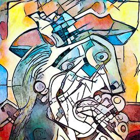 Hommage an Picasso (7) von zam art