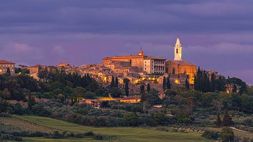 Pienza in avondlicht