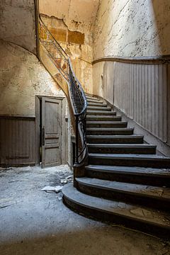 Abandoned stairs by William Linders