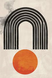 Kreise und Linien von Poster Art Shop