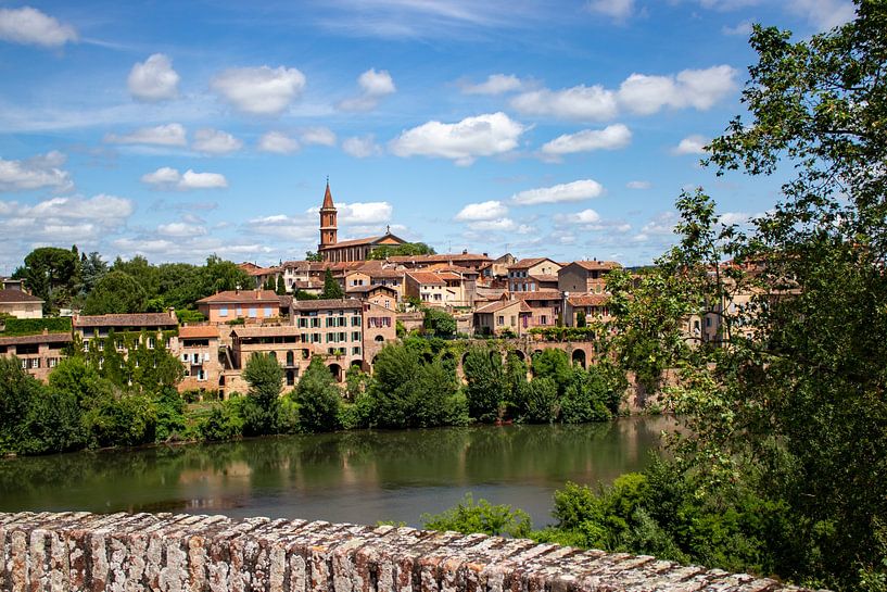 View on Albi in France by Ingrid van Sichem