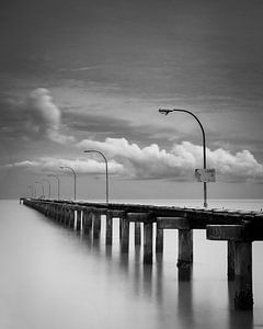 Pier in Bandar Baru Telok, Penang, Malaysia von Johan Zwarthoed