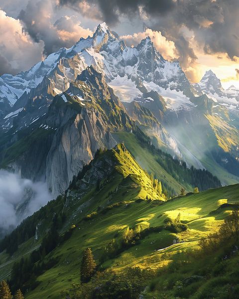 Mysticism above the heights by fernlichtsicht