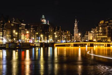 Amsterdam in the evening by Paul Veen