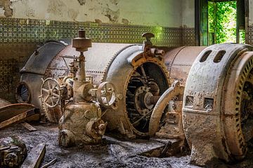 Verlaten waterkrachtcentrale in Spanje van Gentleman of Decay