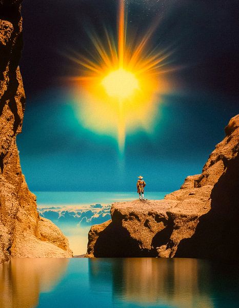 Voyager at the Edge of Light by Taudalpoi