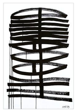 Graffito Spiralo # 2 van Mister Artsy