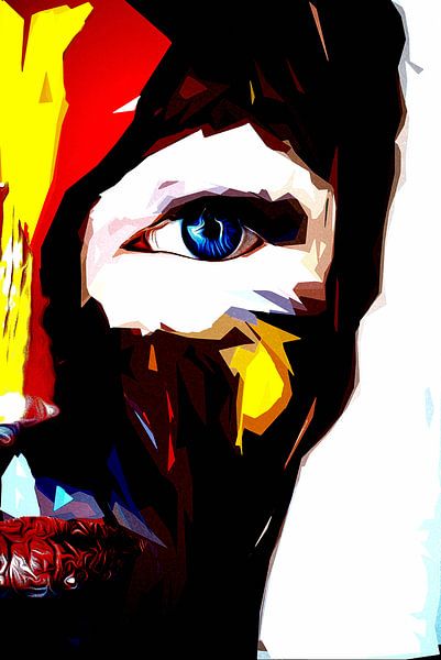 Portrait in Abstract by Karl-Heinz Lüpke