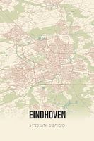 Eindhoven vintage street map