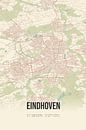 Eindhoven vintage street map by MyCityPoster thumbnail