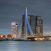 Rotterdam - Erasmusbrug - Kop van Zuid van Frank Smit Fotografie