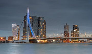 Rotterdam - Erasmusbrücke - Kop van Zuid von Frank Smit Fotografie