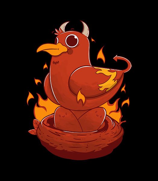 The Demon Bird by Artthree