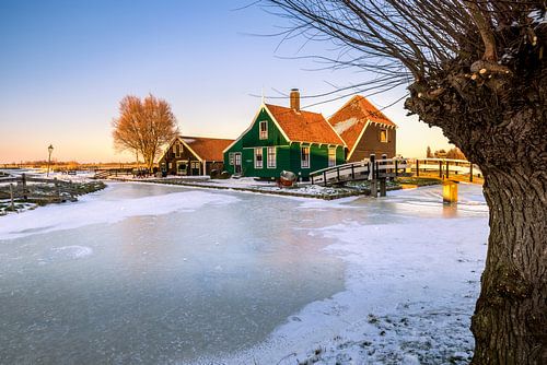 Winter op de Zaanse Schans