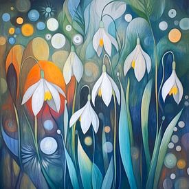 Schneeglöckchen von Jutta Maria Pusl