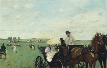 Edgar Degas. At the Races in the Countryside