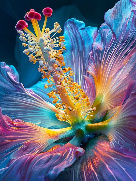 Close up Lilly flower by haroulita